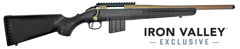 American Ranch .350 Legend, 16.38" Threaded Burnt Bronze Barrel, Black Stock, 5-rd