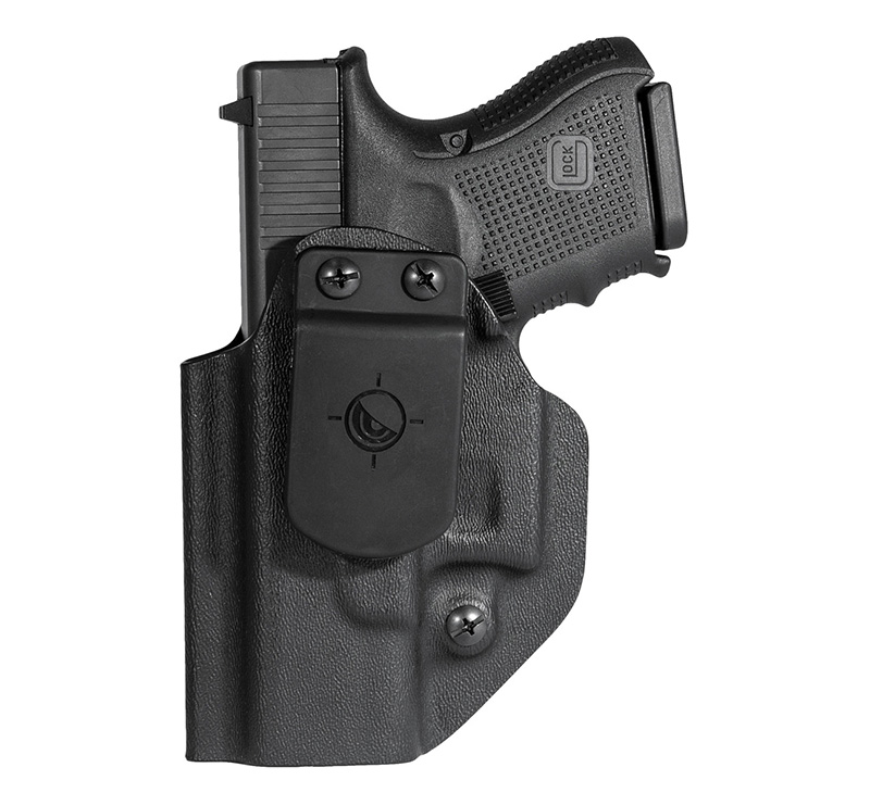 Appendix IWB/OWB Holster, Fits GLOCK 26/27/33, Ambi, Matte Black
