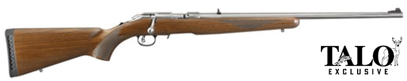 American Rimfire, .17HMR, 22" Barrel, Stainless, Walnut, 9-rd, TALO