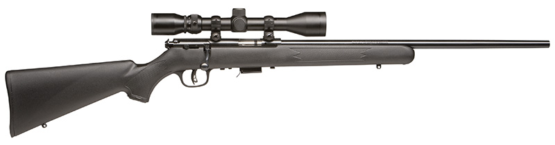 93 FXP, .22WMR, 21" Heavy Barrel, 3-9x40 Scope, Black, Black Synthetic, 5-rd