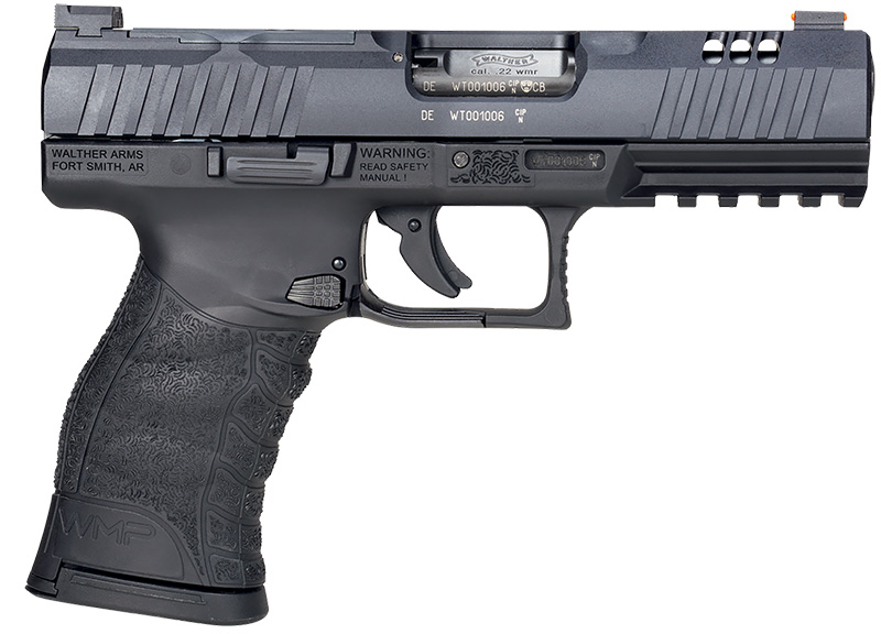 WMP .22 Mag, 4.3" Barrel, Optic Ready, 3-Dot Sights, Quad Release, (2) 10-rd