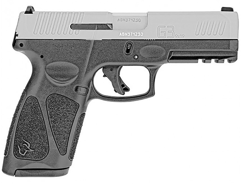 G3, 9mm, 4" Barrel, Stainless/Black, (1) 15-rd & (1) 17-rd