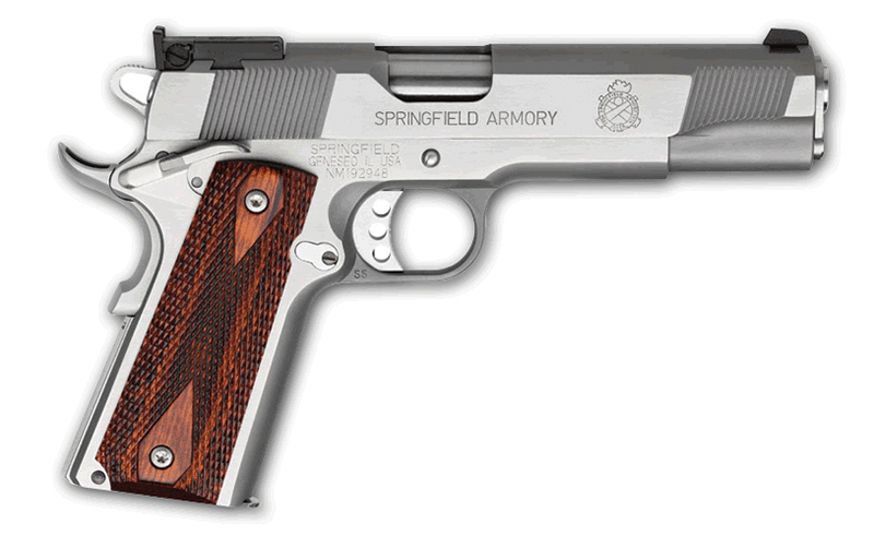 1911 Target, 9mm, 5" Barrel, Adjustable Sights, Stainless, (2) 9-rd, CA Compliant