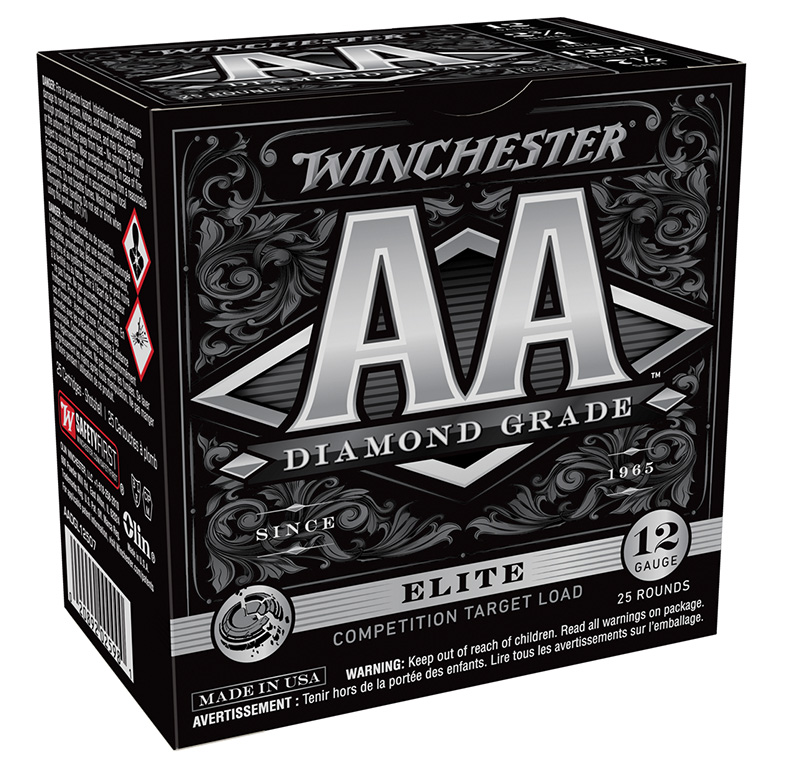 AA Diamond Grade Elite (1350 fps), 12 Gauge, 2 3/4" 1 oz, #7.5 Shot, 250/Case