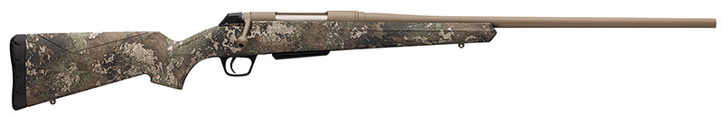 XPR Hunter, .243 Win, 22" Barrel, Permacote FDE, Truetimber Strata, 3-rd