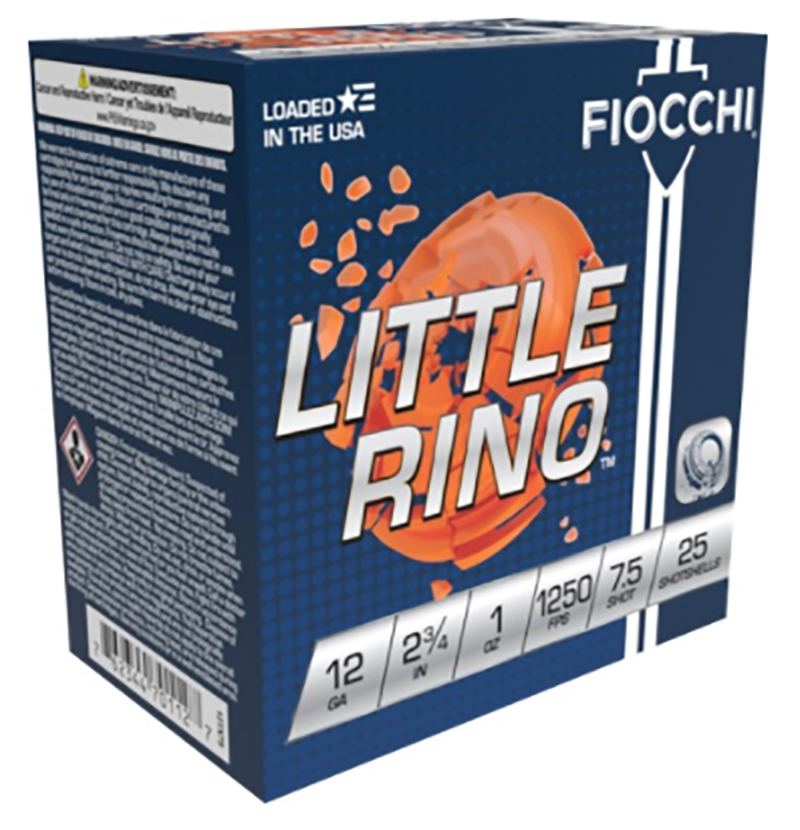 Little Rino, 12 Gauge, 2 3/4" 1 oz, #7.5 Shot, 25/Box
