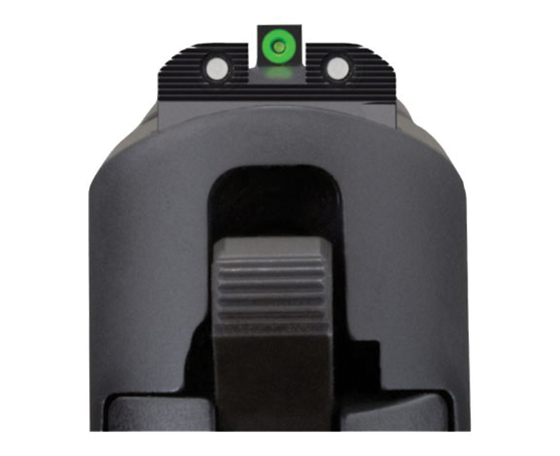 X-Ray3 Sight Set, Green, #6 Front/#6 Rear, Day/Night, Round Notch