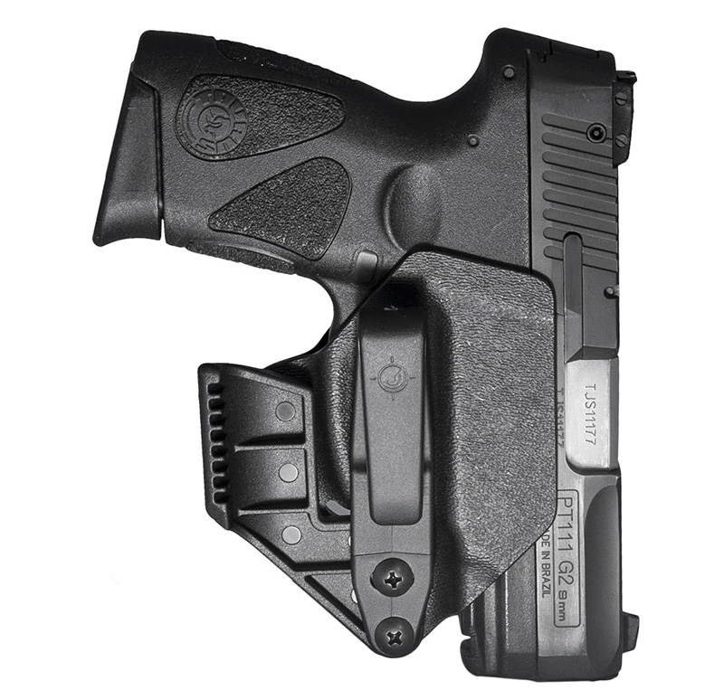 Minimalist IWB Holster, Taurus PT111/PT940 Millennium G2, Ambi, Matte Black