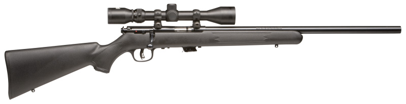 Mark II FVXP, .22LR, 21" Barrel, 3-9x40 Scope, Blued, Black Synthetic, AccuTrigger, 5-rd