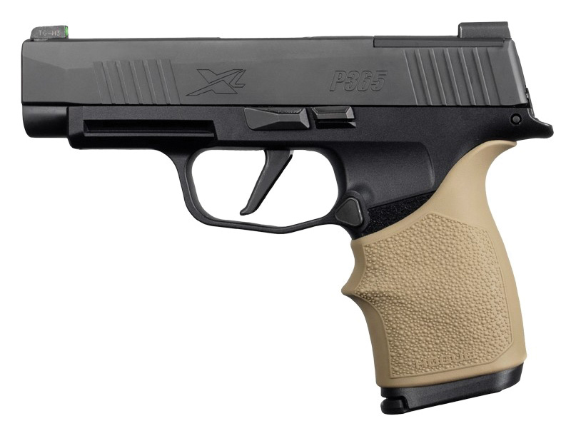 HandAll Beavertail Grip Sleeve, Sig Sauer P365 XL, FDE