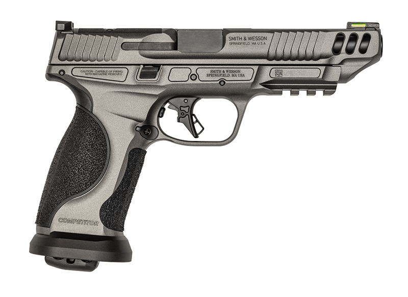 PC M&P9 M2.0 Competitor, 9mm, 5" Barrel, Metal Frame, Optic Ready, Grey, (4) 10-rd