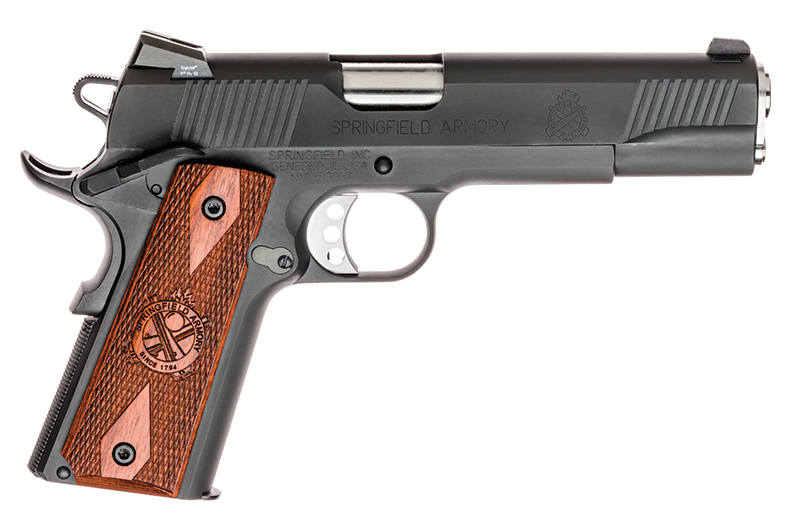 1911 Loaded, .45 ACP, 5" Barrel, 3 Dot Tritium Sights, Parkerized, (2) 7-rd, CA Compliant