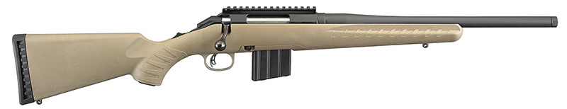 American Ranch, .350 Legend, 16.38" Compact Threaded Barrel, Black, FDE Synthetic, 5-rd