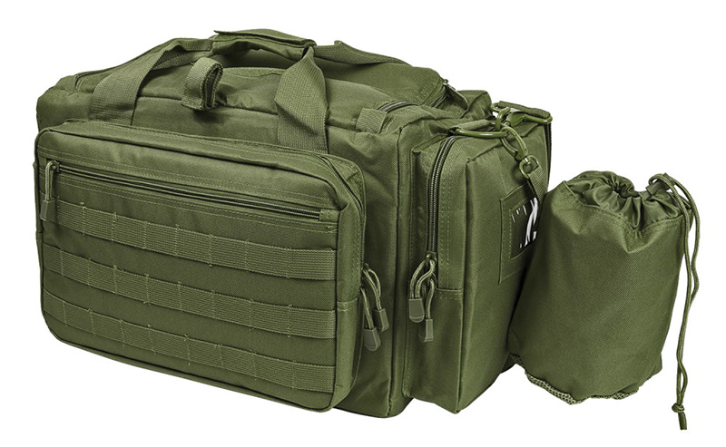 VISM Competition Range Bag, Multiple Compartments, Green