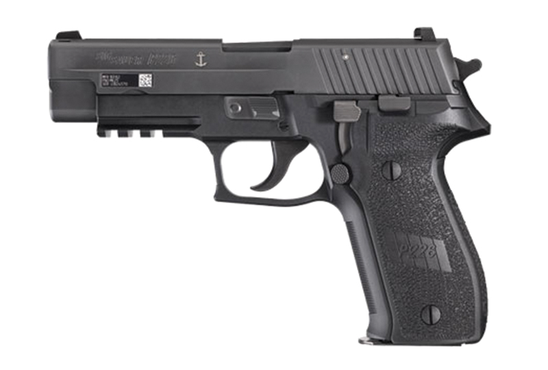 P226 MK25 Full Size, 9mm, 4.4" Barrel, Siglite Night Sights, Black, (3) 10-rd, CA Compliant