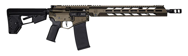 DB15 Diamond Series, 5.56 NATO, 16" Barrel, M-Lok Rail, Magpul ACS-L Stock/MOE Grip, Midnight Bronze, 30-rd