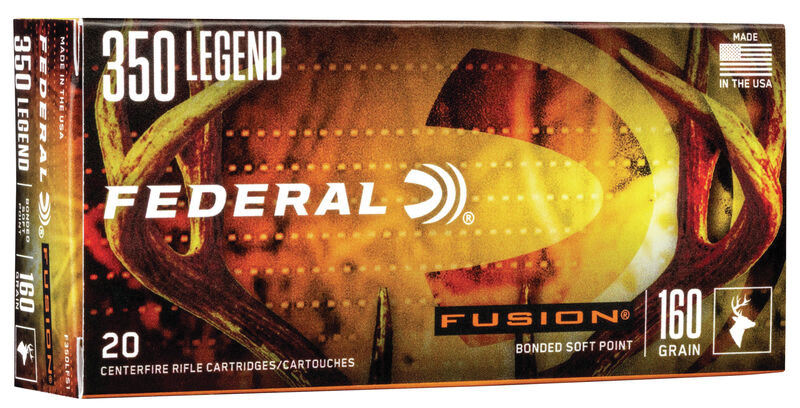 Fusion, .350 Legend, 160 Grain, Soft Point, 20/Box
