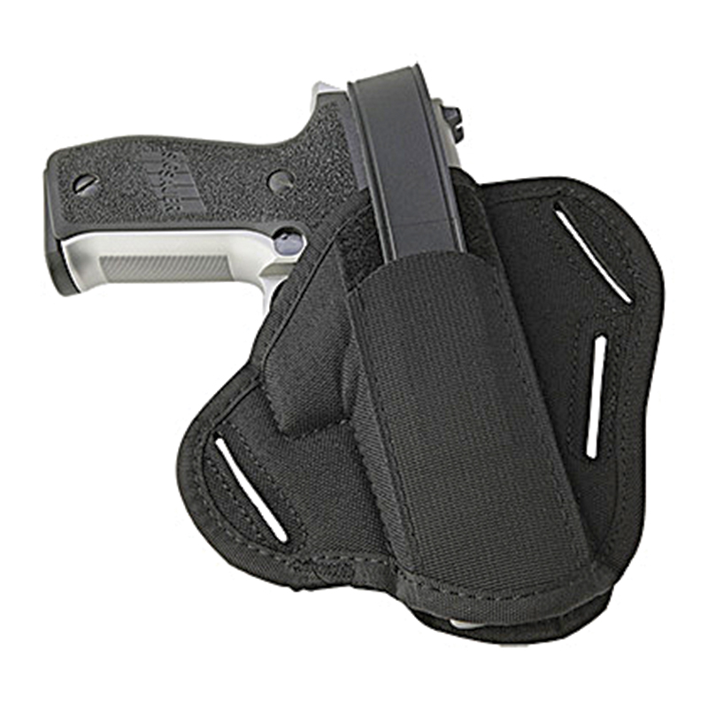 Super Belt Slide Holster, Size 36, 2" Barrel 5-shot Revolver, Black