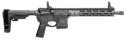 Saint Victor Pistol, 5.56x45, 11.5" Barrel, M-LOK, SBA3 Brace, Flip Up Sights, Black, 10-rd