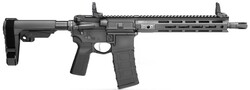 Saint Victor Pistol, 5.56x45, 11.5" Barrel, M-LOK, SBA3 Brace, Flip Up Sights, Black, 30-rd