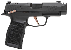 ROSE, P365XL Comp, 9mm, 3.1" Barrel, ROSE Package, MS, OR, Black, (2) 10-rd