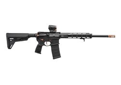 M400 Rose, 5.56 NATO, 16" Barrel, ROMEO5 GEN II, M-LOK, Black, Rose Gold Accents, (2) 30-rd