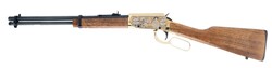 Rio Bravo, .22 LR, Annie Oakley, 18" Barrel, Adjustable Sights, Gold Engraved Receiver, Black, Wood Stock, 15-rd