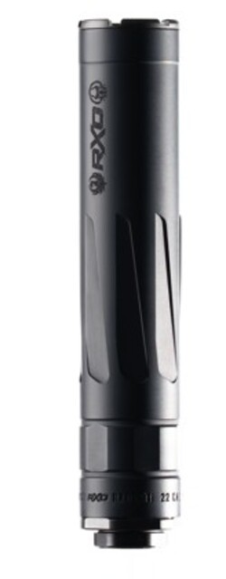 RXD22Ti Muzzle Brake 1/2-28, Compatible with Ruger 10/22 / American Rimfire Rifles, Black
