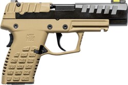 P15, 9mm, 4" Barrel, Fiber Optic Front Sight, Tan, (2) 10-rd, CA Compliant