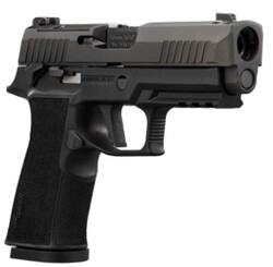 P320 XTen Carry Comp, 10mm, 3.8" Barrel, Compensator, Manual Safety, Black, (2) 10-rd