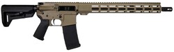 FDE AR-15, 5.56 NATO, 16" Threaded Barrel, M-LOK, FDE, 30-rd