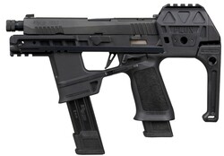 P320 FLUX TACOPS, 9mm, 5.5" Threaded Barrel, Rapid Brace, Black, (2) 21-rd & (2) 30-rd