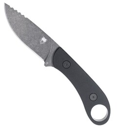 D2 Skinner Gen 2, 3.50", Fixed Blade, G10 Handle, Black