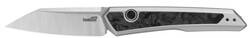 Launch 20, 3", Reverse Tanto, Pocketknife, Stonewash/Grey-Black Aluminum Handle, Push Button