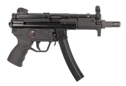 MAC 5K, 9mm, 5.5" Threaded Barrel, Rear Diopter Adjustable Sights, Black (2) 30-rd