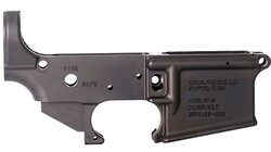 AR-15 Lower Receiver, Stripped, Mil-Spec Forged , Multi Caliber, Black