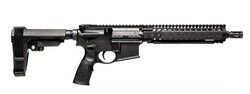 MK18 Pistol, 5.56, 10.3 TB", SBA3 Brace, RIS II Handguard, Black, No Magazine