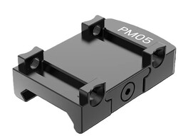 Low Picatinny Rail Mount, Black