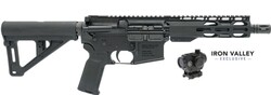 RF-15 Pistol Bundle, 5.56 NATO, 7.5" Barrel, Magpul BTR Brace, CT Red Dot, Black, 30-rd, IVS Exclusive