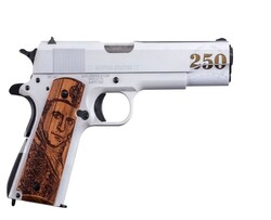 Thompson 1911A1 Navy 250th, "Salute to Service", .45 ACP, 5" Barrel, White, Black, Gold, Engraved Hardwood Grips, 7-rd