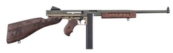 Thompson TM1 Army 250th, Military Carbine, 16.5" Barrel, OD Green, Coyote Tan, Engraved Hardwood Grips, (1) 20 & (1) 30-rd Stick