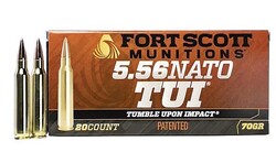 5.56x45mm, TUI, Solid Copper, 70 Grain, 20/Box
