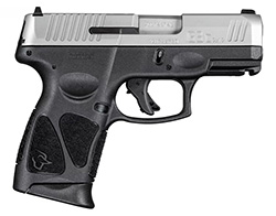 G3C, 9mm, 3.2" Barrel, Stainless/Black, (3) 12-rd
