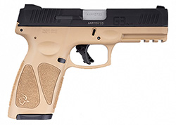 G3, 9mm, 4" Barrel, Black/Tan, (1) 15-rd & (1) 17-rd