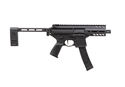 MPX K Pistol, 9mm, 4.5" Barrel, PCB Brace, Black, 35-rd