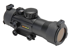 Traditional Red Dot, 42mm, 2X Magnification, 5 MOA, Black