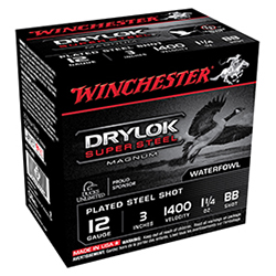 Drylok Super Steel Magnum, 12 Gauge, 3" 1 1/4 oz, BB Shot, 25/Box