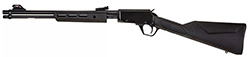 Gallery, .22 LR, 18" Barrel, Adjustable Fiber Optic Sights, Black/Black Synthetic, 15-rd