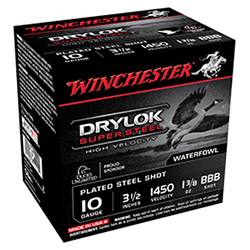 Drylok Super Steel HV, 10 Gauge, 3 1/2" 1 3/8 oz, BBB Shot, 25/Box
