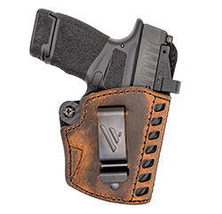 Compound G2 Essential, IWB, Ambi, Water Buffalo Brown Leather/Kydex Hybrid, Size 2